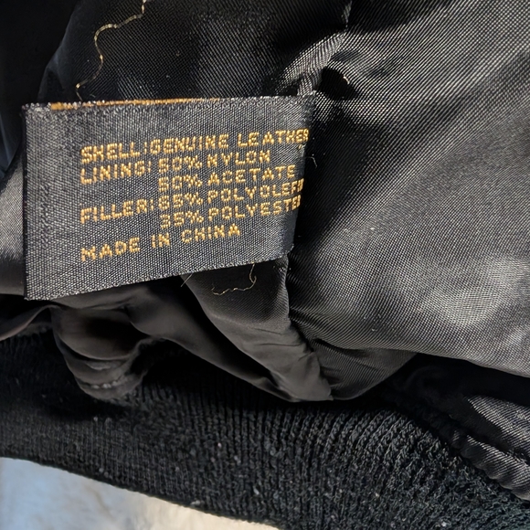 Express Black Leather Jacket - Picture 12 of 12